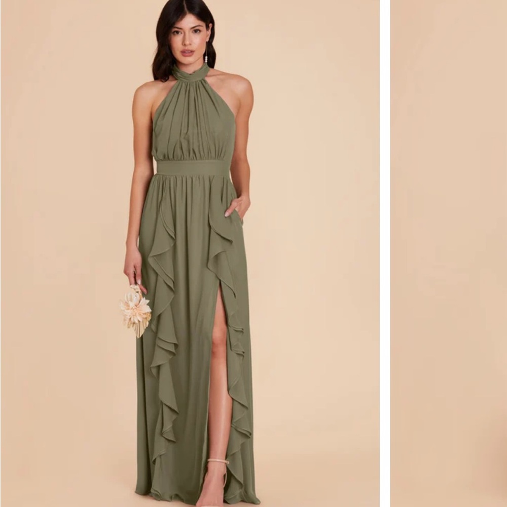 Birdy Grey JOYCE DRESS
CHIFFON MOSS GREEN